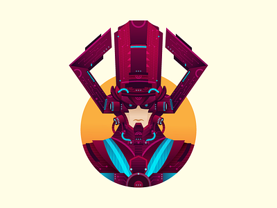 Galactus character design dribbble follow galactus graphicdesign illustration marvel shot vector