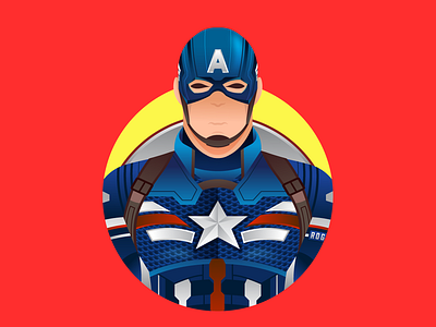Captain America captainamerica character comic design follow graphicdesign illustration marvel movie shot superhero vector