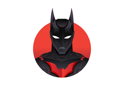 Batman Beyond batman batmanbeyond character dc dccomics design dribbble follow future graphicdesign illustration shot vector