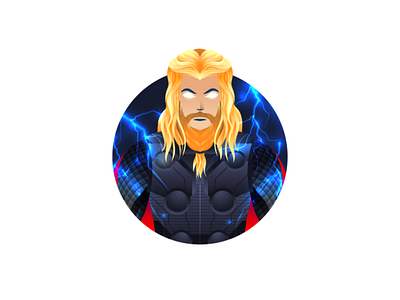 God Of Thunder design follow graphic graphicdesign illustration marvel marvelcomics shot thor thunder vector