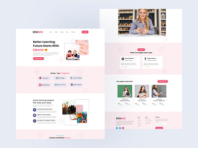 Educational Landing Page