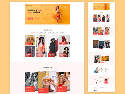 Fashion Landing Page