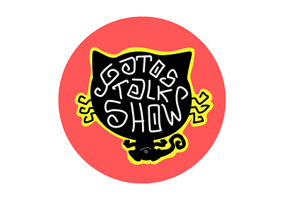 Gatos Show Podcast branding design graphic design illustration logo typography vector