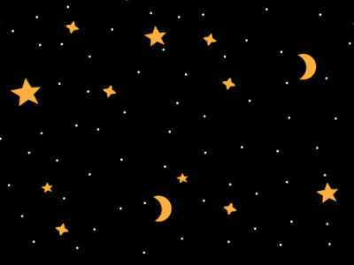 Starry night, sky