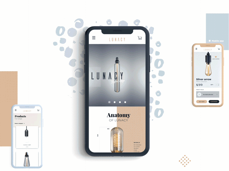 Mobile app | Lunacy