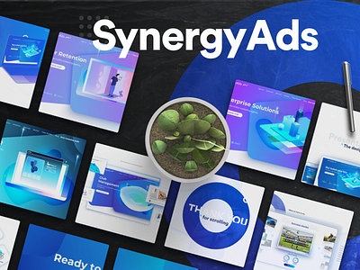 SynergyAds | Web design branding landing marketing product page ui ux webdesign webpage website