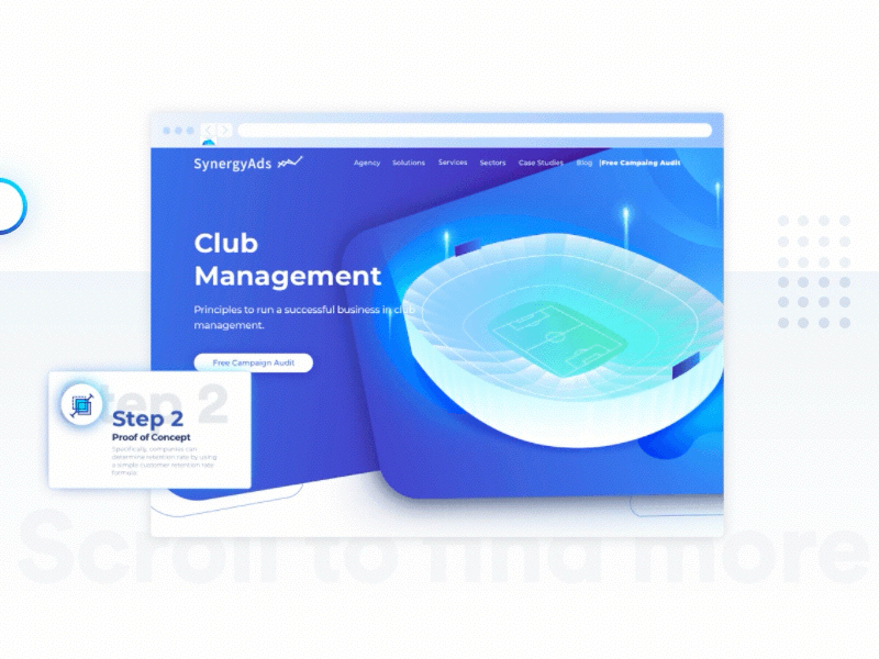 SynergyAds | Web design webpage ux ui product page marketing website branding webdesign landing