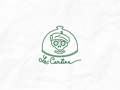 Logotype "La Cantina" piste 1