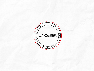 Logotype "La Cantina" piste 2 2d adobe brand design brand identity branding business clean design digital illustration digital painting digitalart drawing graphic design illustration logo
