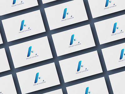 Business Card Mockup Projet d'Avenir