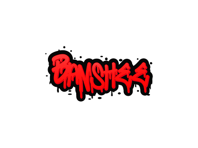 BANSHEE branding graphic design illustration typography