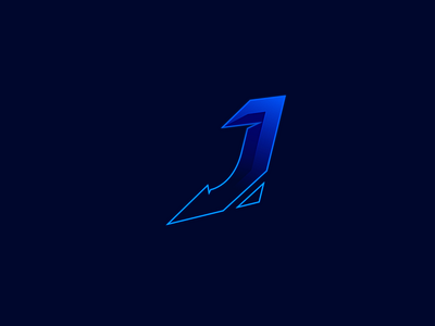 J Logo branding esport esports gaming graphic design initial letter logo