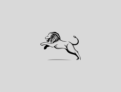 Lion logo symbol animal cat lion lion logo lions logo vector wildlife
