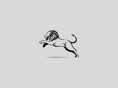 Lion logo symbol