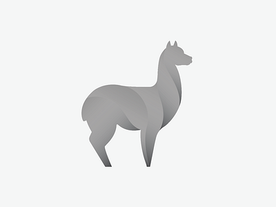 Alpaca alpaca alpaca logo gradient logo