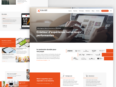 Home Page Web Agency architecture desktop homepage sktechapp ui ux webagency