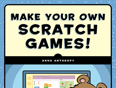 (BOOKS)-Make Your Own Scratch Games! app book books branding design download ebook illustration logo ui