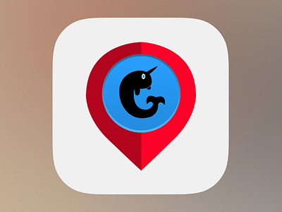 GleeBox App Icon Update app icon design gleebox icon ios local location logo logo design narwhal ui ux