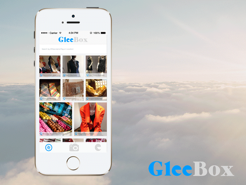 Gleebox Mobile Product Design