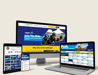 CANCER COUNCIL RIDE500 branding creative direction cycling digital design event design fundraising graphic design