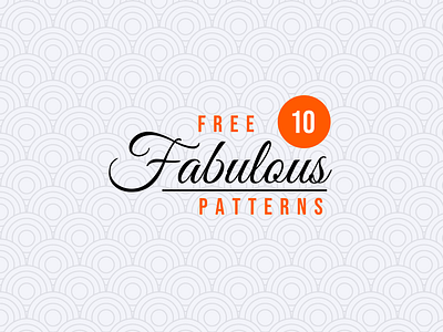 10 Free Fabulous Seamless Patterns