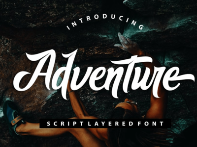 40+ Adventure Fonts adventure fonts type typeface typography