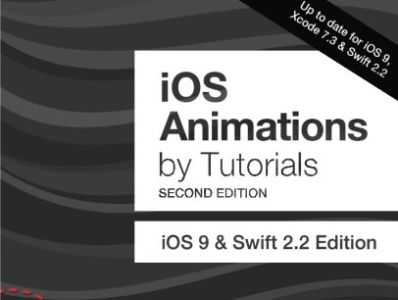 (DOWNLOAD)-IOS Animations by Tutorials Second Edition: Updated f app book books branding design download ebook graphic design illustration logo typography ui ux vector