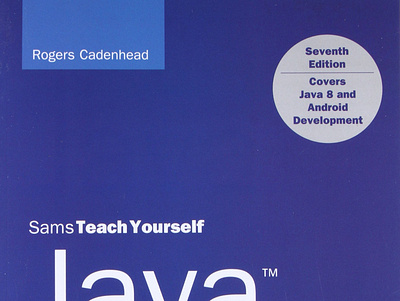 (EBOOK)-Sams Teach Yourself Java in 21 Days (Covering Java 8) (S app book books branding design download ebook illustration logo ui