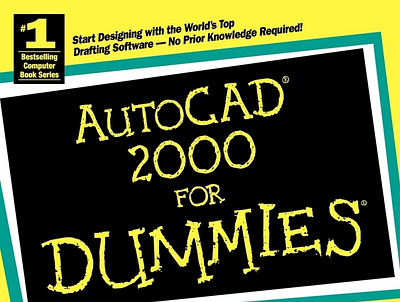 (READ)-AutoCAD 2000 For Dummies app book books branding design download ebook illustration logo ui