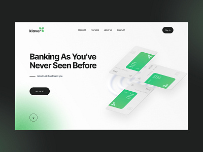 Klaver - Landing Page