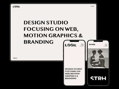 LOOK Studio — Web design agency agency logo app app design art direction brand identity branding identity design logo look look studio studio studio web syudio logo ui uiux ux web webdesign website