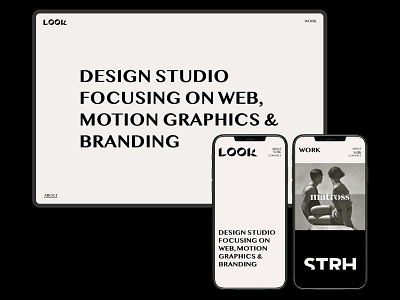 LOOK Studio — Web design