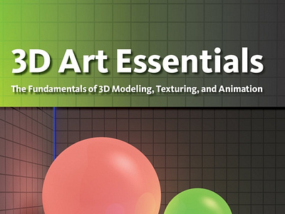 (BOOKS)-3D Art Essentials: The Fundamentals of 3D Modeling, Text app book books branding design download ebook graphic design illustration logo typography ui ux vector
