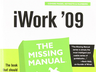 (EBOOK)-iWork '09: The Missing Manual: The Missing Manual (Missi app book books branding design download ebook illustration logo ui