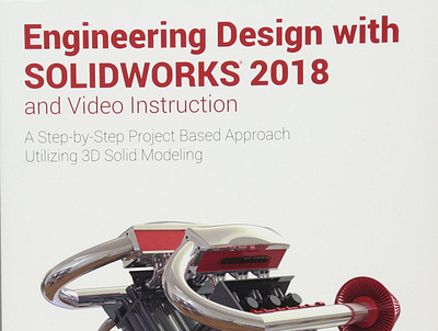 (EBOOK)-Engineering Design with SOLIDWORKS 2018 and Video Instru app book books branding design download ebook illustration logo ui