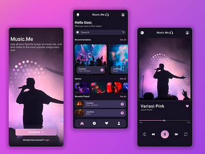 Music.Me Mobile App