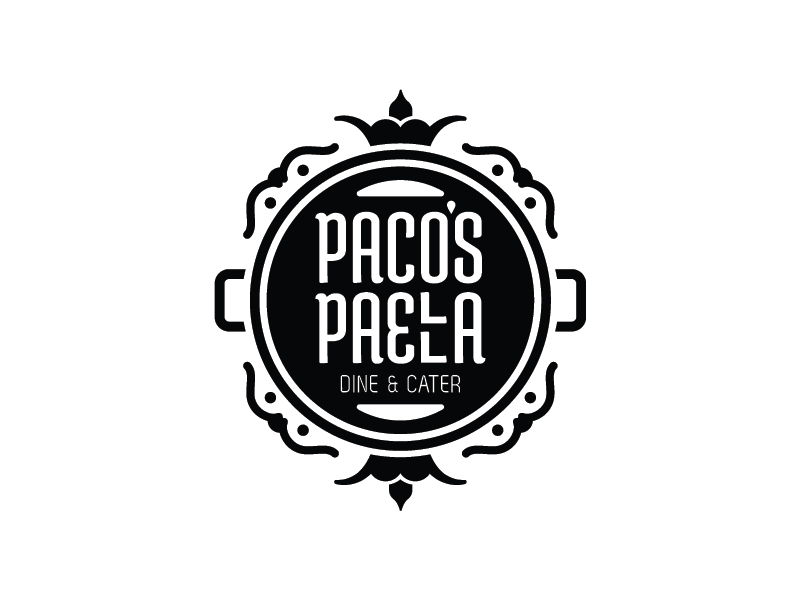 Paco's Paella LOGO by Beto Garza 