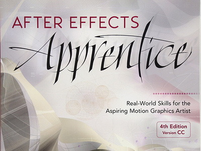 (EBOOK)-After Effects Apprentice: Real-World Skills for the Aspi app book books branding design download ebook illustration logo ui