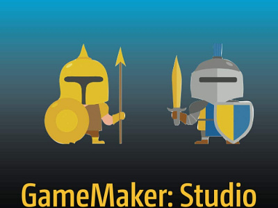 (BOOKS)-GameMaker: Studio 100 Programming Challenges app book books branding design download ebook illustration logo ui