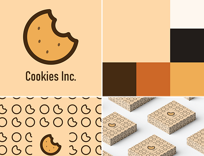 Cookie Brand idendity branding des design graphic design illustration logo typography vector