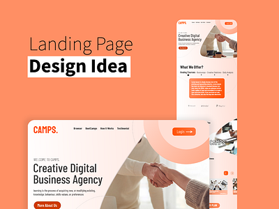 Landing Page - Design Idea