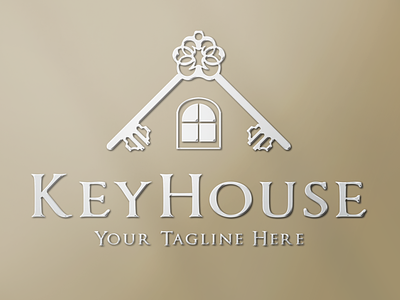 KeyHouse - Real Estate Agency Logo