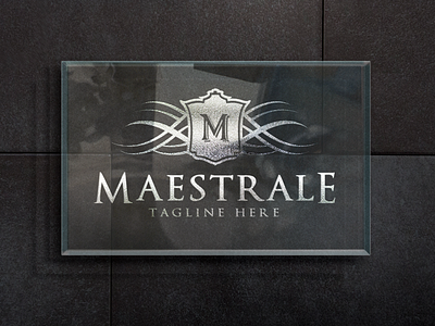 Maestrale - Luxury Vintage Logo