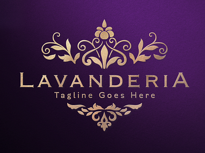 Lavanderia - Vintage Elegant Logo