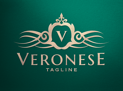 Veronese - Luxury logo beauty logo boutique brand identity branding elegant logo fashion jewelry luxury logo monogram personal branding real estate