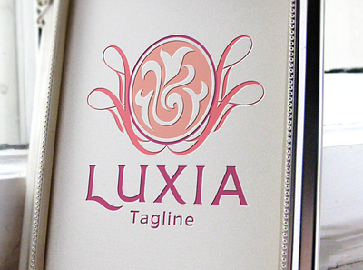 Luxia - Beauty Logo Design beauty logo beauty product beauty salon boutique brand identity branding cosmetic elegant logo fashion logo feminine logo luxury logo personal branding spa logo