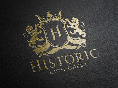 Heraldic Lion Logo