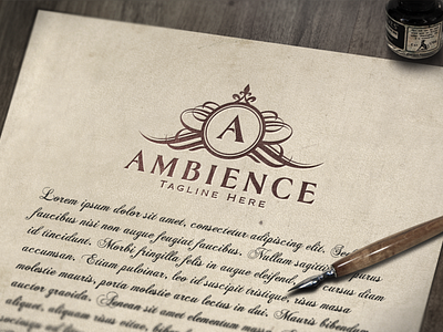 Ambience - Luxury Vintage Logo