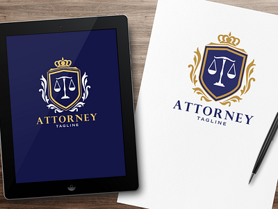 Lawyer Abogado Logo Design