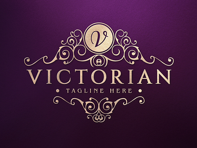 Victorian - Vintage Flourishes Logo